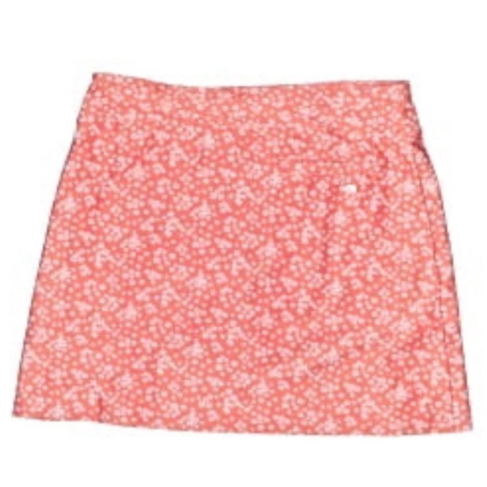 Etonic, women’s Floral, golf Skort, size XL, light orange and pink